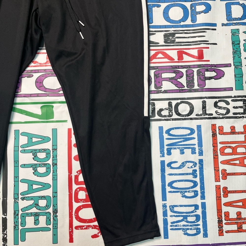 Adidas jogger pants sz 3xl black - Picture 4 of 9